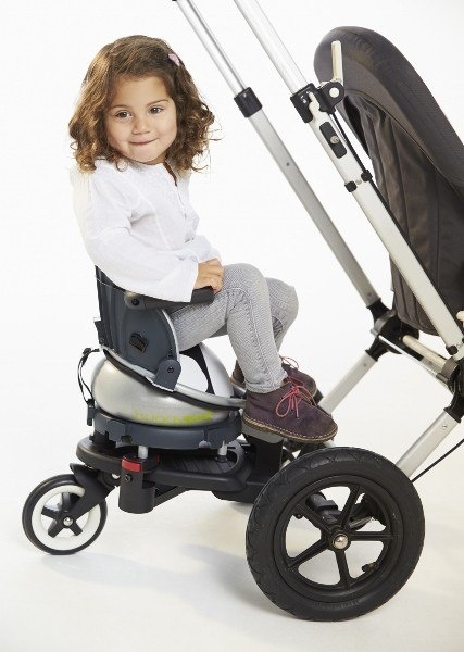 Buggypod Perle Grey - zestaw z Lascal Buggyboard Maxi