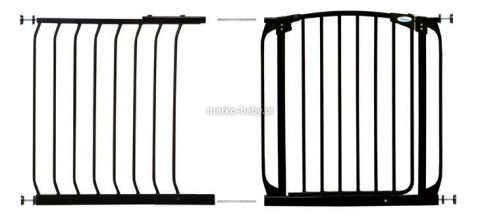 DREAMBABY Rozszerzenie bramki bezpieczeństwa o 63cm - białe (wys.75cm)