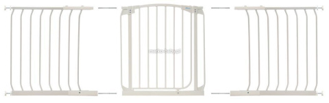 DREAMBABY Rozszerzenie bramki bezpieczeństwa o 63cm - białe (wys.75cm)