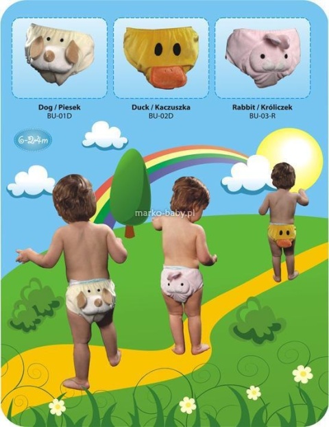 MARKO Majteczki 3D na pieluszkę