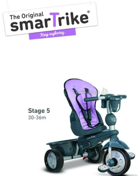 SMART TRIKE Explorer 5w1 - Rowerek trójkołowy - 3m-10lat