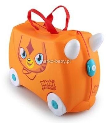 TRUNKI Funkcjonalna Zabawna Jeżdżąca Walizeczka - Mix Wzorów