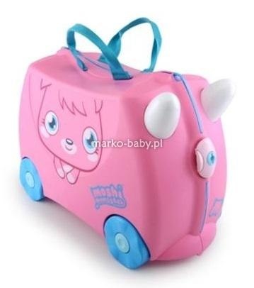 TRUNKI Funkcjonalna Zabawna Jeżdżąca Walizeczka - Mix Wzorów