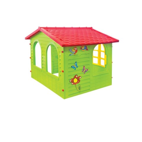 Duży Domek Ogrodowy dla Dzieci Otwierane Okna i Drzwi Mochtoys
