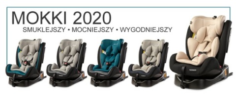 MOKKI SPS Caretero fotelik samochodowy 0-36 kg - DARK GREEN
