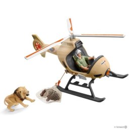 Schleich 42476 Helikopter ratunkowy dla zwierząt Wild Life