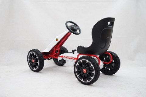 Gokart ABARTH Biały