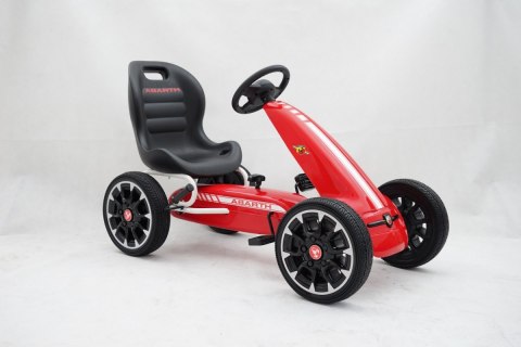 Gokart ABARTH Czerwony