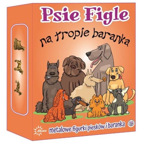 Psiaki - Psie figle / Wyścigi psów gra ABINO cena za 1 szt