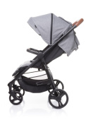 Stinger 4Baby klasyczny i funkcjonalny wózek spacerowy do 22 kg - Black