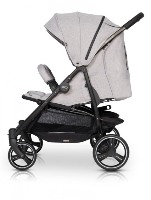 DOMINO bliźniaczy wózek spacerowy EASYGO - Mineral
