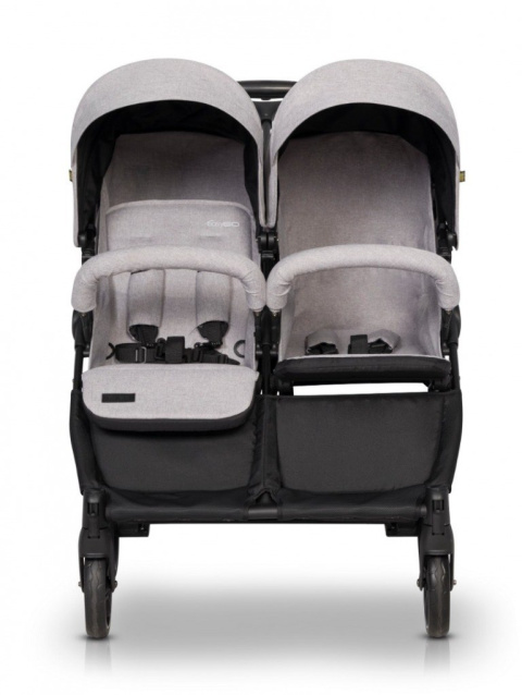 DOMINO bliźniaczy wózek spacerowy EASYGO - Mineral