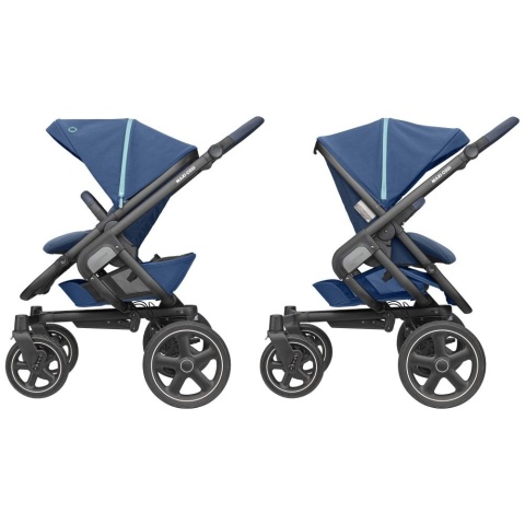 NOVA 4 wózek Maxi Cosi składanie bez użycia rąk - wersja spacerowa - ESSENTIAL BLUE