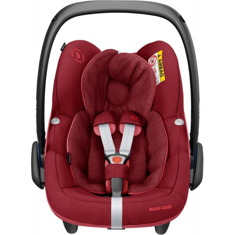 Pebble Pro i-Size Maxi Cosi fotelik samochodowy od urodzenia do ok. 12 miesiąca życia 45 cm do 75 cm - Essential Red