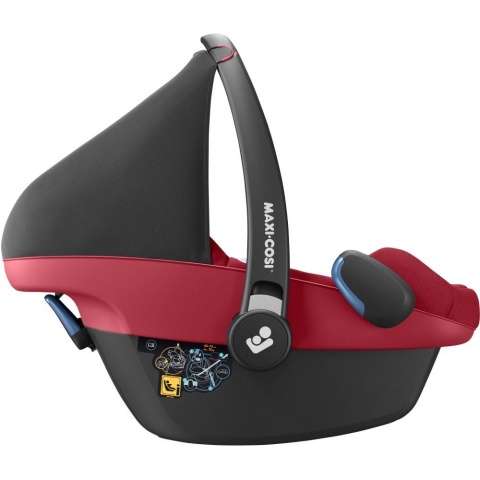 Pebble Pro i-Size Maxi Cosi fotelik samochodowy od urodzenia do ok. 12 miesiąca życia 45 cm do 75 cm - Essential Red