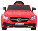 Pojazd Mercedes Benz C63 AMG Czerwony