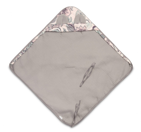 Sensillo Otulacz do fotelika Wafel - INDIE GRAFITOWY