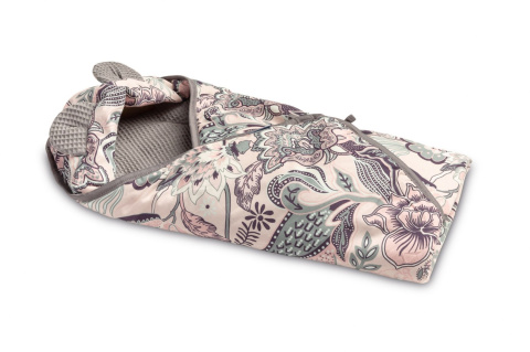 Sensillo Otulacz do fotelika Wafel - INDIE GRAFITOWY