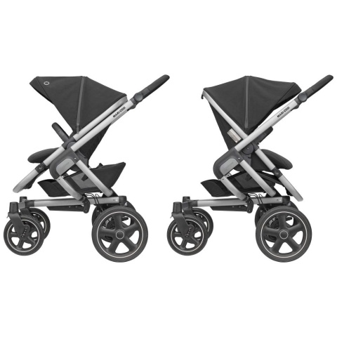 NOVA 4 wózek Maxi Cosi składanie bez użycia rąk - wersja spacerowa - ESSENTIAL BLACK