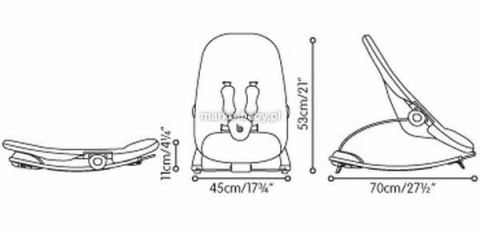 BLOOM Leżaczek - Coco Go
