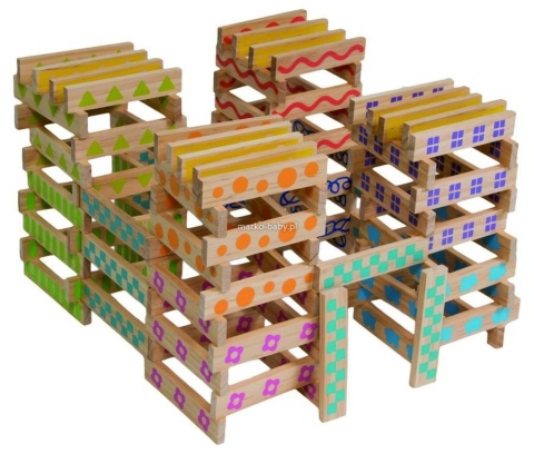 BOIKIDO Zestaw budowniczego - 100 klocków