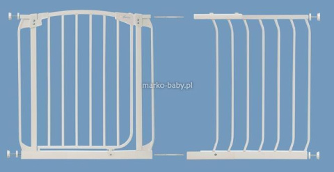 DREAMBABY Rozszerzenie bramki bezpieczeństwa o 54 cm - białe (wys.75)