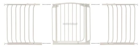 DREAMBABY Rozszerzenie bramki bezpieczeństwa o 54 cm - białe (wys.75)