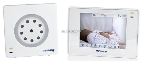 MINILAND Cyfrowa niania elektroniczna z wielofunkcyjnym ekranem ML89078