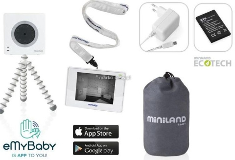 MINILAND Kompatybilny, intuicyjny Nawilżacz Ultradźwiękowy