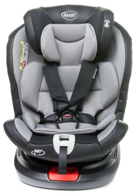 Roto-fix ISOFIX TOP TETHER 4Baby fotelik samochodowy Obrotowe siedzisko 360° 0+1,2,3 0-36 KG - BLUE