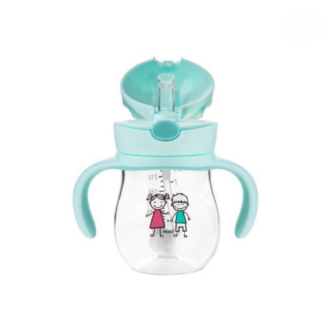 Bidon ze słomką z odważnikiem AKUKU