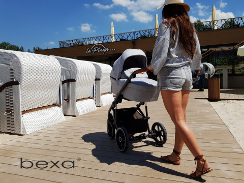 LINE 2.0 Bexa 3w1 wózek wielofunkcyjny z fotelikiem KITE 0-13kg - kolor L02