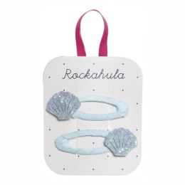 Rockahula Kids - spinki do włosów Shimmer Shell Blue