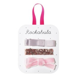 Rockahula Kids - 3 spinki do włosów Sparkle Bar Pink