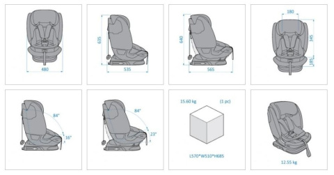 Titan Pro Maxi-Cosi 9-36 kg fotelik samochodowy od 9 miesiąca do 12 roku - AUTHENTIC BLACK