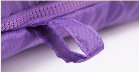 Śpiwór mumia czerwony