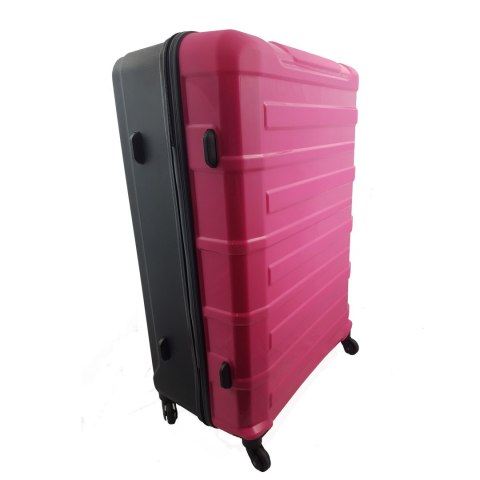 Walizka mała 4 kółka podróżna kabinowa różowa