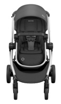 ZELIA Maxi-Cosi 2w1 wózek głęboko-spacerowy - można przekształcić gondolę w siedzisko spacerowe - ESSENTIAL BLACK