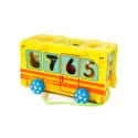 Autobus sorter z cyferkami puzzle