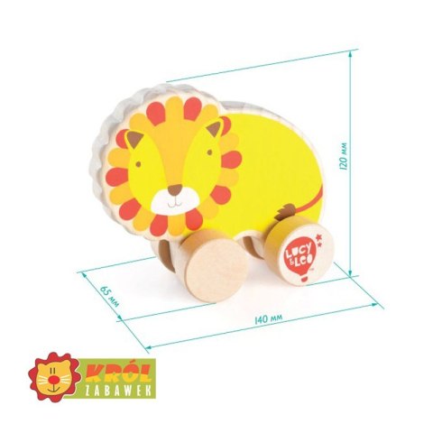 Drewniany Lew Lucy &Leo