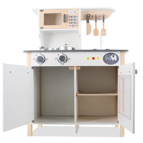 Duża Drewniana kuchnia z akcesoriami