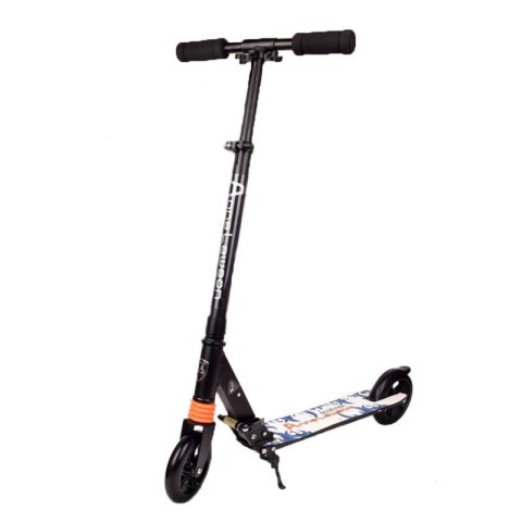 Hulajnoga Czarna kolo 14,5 cm