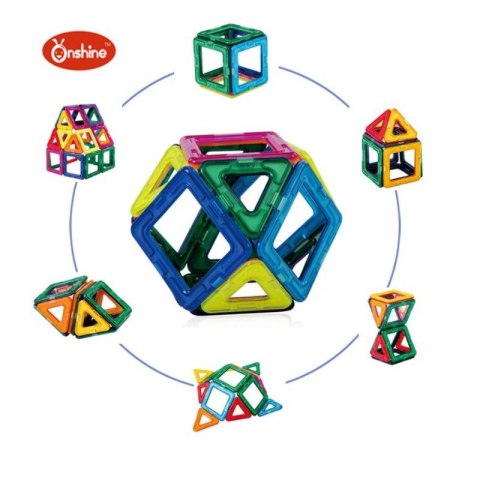 Klocki magnetyczne Onshine 32 szt. + karty