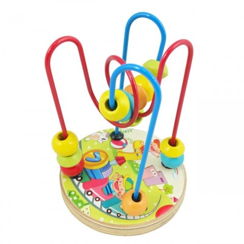 Mały labirynt edukacyjny ciuchcia