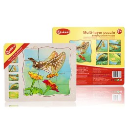 Puzzle warstwowe motyl Onshine