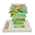 Puzzle warstwowe motyl Onshine