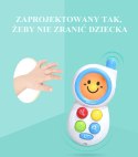 Telefon z lusterkiem dla dzieci z melodią i światłem