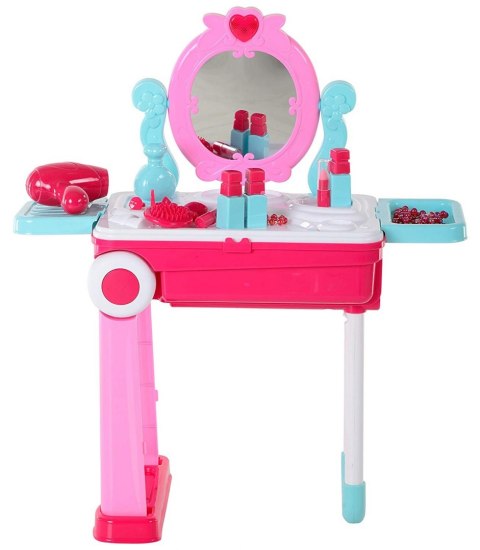 Toaletka z kosmetykami i przyborami z dźwiękiem i światłami