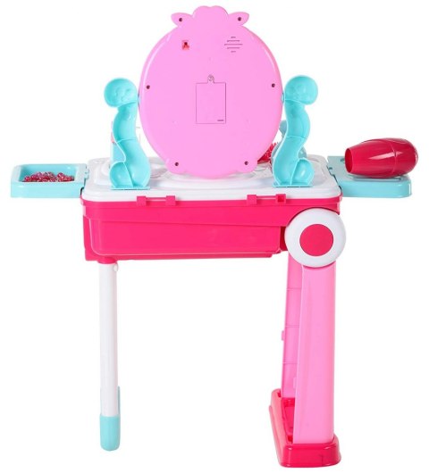 Toaletka z kosmetykami i przyborami z dźwiękiem i światłami