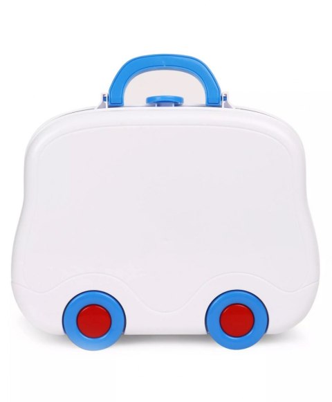 Zestaw MAŁY DOKTOR lekarz na kółkach walizka ambulans